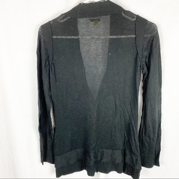 LEIFSDOTTIR Black Boyfriend Button Sweater - Picture 2 of 6